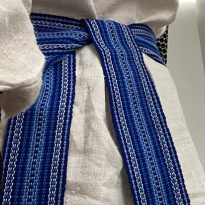 เข็มขัดทอหลากสี เข็มขัดคาดเอวสำหรับเสื้อเชิ้ต ชุดเดรส กางเกงยีนส์ สไตล์ฮิปปี้หรือโบโฮ ของขวัญจากยูเครน - Product Image 1