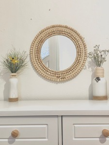 Espejo Decorativo de Pared de Vidrio de Lujo Industrial de Última Generación con Marco de Vidrio Hecho a Mano y Ecológico por S a and SONS EXPORTS - Product Image 3