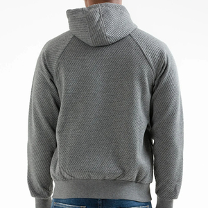 Sudaderas con capucha con cremallera de invierno para hombre personalizadas 100% algodón polar transpirable secado rápido ecológico diseño elegante fabricante OEM - Product Image 4