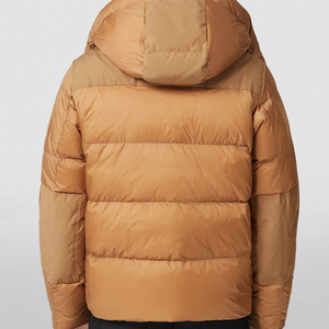 OEM Men's High Quality Puffer Jacket Custom Colors Sizes Breathable Cotton Filling Zipper <b>Windproof</b> Waterproof Stand Casual - Product Image 6