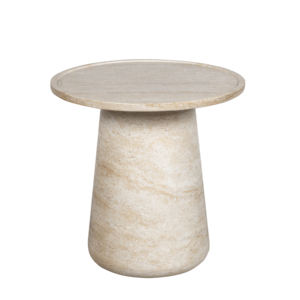 Directamente de fábrica, mesa redonda de café de hormigón ecológica, mesa ligera, muebles de exterior de hormigón del fabricante - Product Image 3