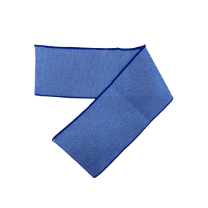 Col en tricot à côtes à effet œil-de-perdrix 95% Poly +5% Sp 300G-580G/m2 Motif personnalisé Durable Écologique Marque Hualon/Hyosung/Formosa - Product Image 2