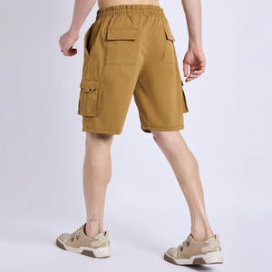 Pantalones Cortos Deportivos Casuales de Talla Grande para Hombre, Fabricados por el Fabricante OEM, Pantalones Deportivos de Poliéster con Logotipo Estampado, Malla y Cordón Ajustable - Product Image 3