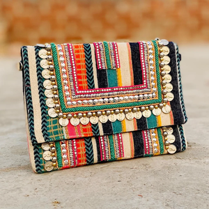 Bolso de hombro floral con cuentas a mano para mujer, bolso colorido con cuentas, bolso de verano de diseñador hecho a mano de glowin fashion - Product Image 3