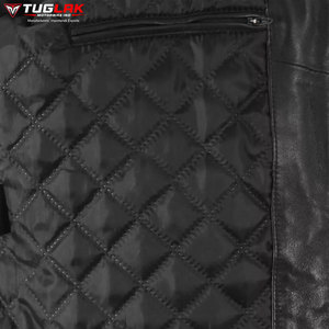 Chaqueta de cuero de motocicleta de alta calidad para hombres y mujeres Chaqueta de motocicleta de invierno de precio razonable - Product Image 5