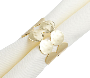 Rond de serviette en argent haut de gamme pour accessoires de salle à manger mariage et événement Table pièce maîtresse porte-serviettes décoration vaisselle - Product Image 6