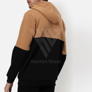 Sweat à capuche d'hiver en molleton 100% coton de haute qualité, prix avantageux, pour hommes, séchage rapide, respirant, vente chaude - Product Image 3