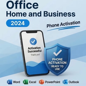 Office 2024 ของแท้ รุ่น Home and Business สำหรับพีซี คีย์เปิดใช้งานแบบเร็ว VIP ไม่ต้องโทร 1 คีย์ ใช้งานได้ตลอดชีพ จัดส่งรวดเร็ว มีสินค้าในสต็อก - Product Image 1