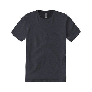 Couleur noire Bella hommes toile Jersey équipage T-shirt T-shirt col rond solide T-shirt col rond solide personnalisé T-shirt broderie - Product Image 1