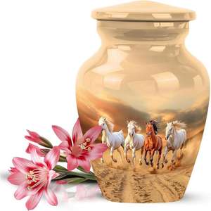 Latest Stock Arrival Hot Selling Outstanding Quality Modern Design Aluminum Adult Cremation <b>Keepsake</b> Urns <b>for</b> Human <b>Ashes</b> - Product Image 5