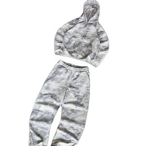 ชุดวอร์มไซส์ใหญ่สำหรับผู้ชายทรงหลวมชุดวอร์มล้างออกได้ - Product Image 5