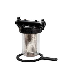 Meclube Filtre séparateur d'eau transparent 105 L/min pour diesel et essence-Filtre à carburant - Product Image 1