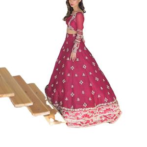 New Women's Modern Traditional <b>Bridal</b> Dress for Long <b>Sleeve</b> Wedding Party Wear with Lace Decoration Floor-Length - Product Image 6