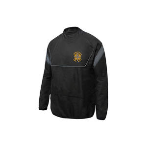 GAA Veste coupe-vent d'exercice décontractée pour hommes de grande taille avec col montant Vêtements de sport d'hiver - Product Image 3