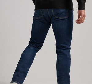 Jeans de créateur en denim abordables pour hommes à prix d'usine coupe à la cheville déchirée avec patchs délavés à l'acide pour une tenue quotidienne et décontractée - Product Image 3