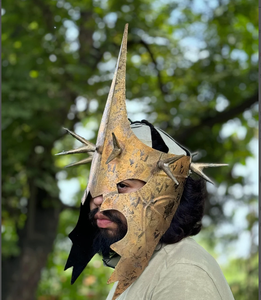 Casco Espartano de Gladiador de Moda, Disfraz Medieval de Soldado, Cosplay Griego, Esparta, Antiguo Romano, Acero Corintio - Product Image 2