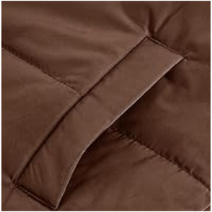 เสื้อกั๊กขนปุยแขนกุดลำลองสำหรับผู้ชาย, เสื้อแจ็คเก็ตผ้าแคนวาสสำหรับฤดูหนาวแบบพองๆออกแบบโลโก้ใหม่สำหรับฤดูหนาว - Product Image 6