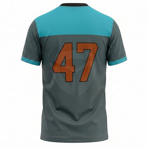 Maillot de football américain de qualité supérieure, tissu léger et respirant, coupe confortable, parfait pour l'entraînement et les performances sportives - Product Image 3