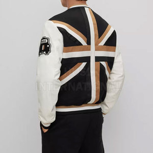 Wholesale Custom Streetwear College <b>Jacket</b> <b>Men</b> Women Baseball Bomber Letterman <b>Jacket</b> for <b>Men</b> - Product Image 4