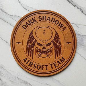 Nhà Máy Giá da các bản vá lỗi bán buôn tùy chỉnh nổi PU và da thật các bản vá lỗi với kích thước tùy chỉnh và thiết kế - Product Image 5