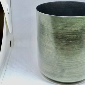 Brass Plated with <b>Black</b> <b>Shade</b> Finish High Quality Candle Jar <b>Metal</b> Best Selling Table Top Candle Making Vessel - Product Image 4