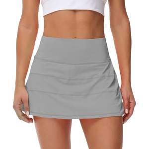 Évacuation de l'humidité Sports athlétiques Performance extérieure Sublimation Tennis entraînement séchage rapide plissé léger femmes jupes - Product Image 5