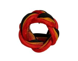 Cordons en paracorde multicolores élastiques faits à la main, avec nœuds turcs, pour foulards de scout et woggles, en polyester enduit - Product Image 4