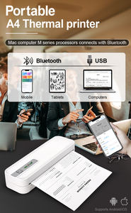 P801เครื่องพิมพ์ภาพด้วยความร้อนแบบพกพาบลูทูธ203 dpi - Product Image 5