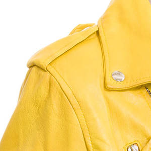 เสื้อแจ็คเก็ตหนังแท้สำหรับผู้หญิง ขายส่ง ระบายอากาศได้ดี กันน้ำ กันลม เป็นมิตรกับสิ่งแวดล้อม ป้องกันรอยยับ แฟชั่นใหม่สำหรับผู้หญิง - Product Image 5