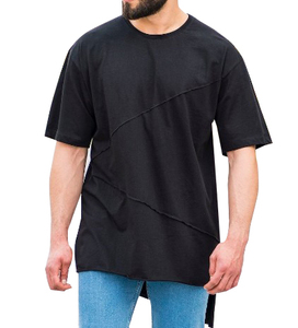 เสื้อยืดพังค์ผ้าฝ้ายออร์แกนิกสำหรับผู้ชายเสื้อแขนสั้นระบายอากาศได้ดีพิมพ์ลายออกแบบได้โดยตรง100% - Product Image 3