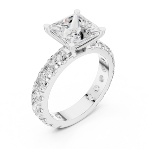 10K Crystal Butterfly <b>Ring</b> <b>Adjustable</b> <b>Size</b> - Product Image 5