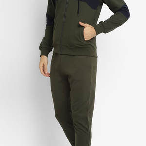 Style populaire survêtement pour hommes prix usine sweat à capuche et jogging ensemble personnalisé coton polyester tissu OEM ODM vente en gros bas quantité minimale de commande - Product Image 6