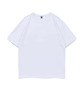 Camisetas de hombre, ropa de calle de fabricante personalizado, camisetas de cuello redondo de gran tamaño, camisetas de algodón de peso pesado, camiseta para hombre - Product Image 2