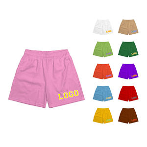 Wholesale Vintage Eco-Friendly Mens Double <b>Layer</b> Worsted Mesh Shorts Polyester Summer Jogger Gym Boxing Beach Zipper Pocket - Product Image 1