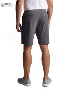 <b>Men's</b> Casual Mid Waist <b>Slim</b> <b>Fit</b> Denim <b>Shorts</b> Solid Color Quick Dry Drawstring Closure Summer <b>Shorts</b> Best Quality Hot Sale - Product Image 3