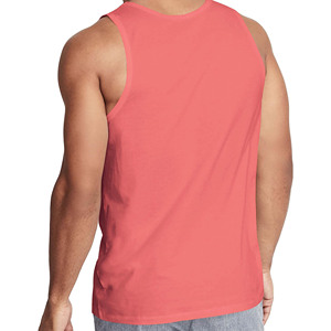 เสื้อกล้ามผู้ชายสีพื้นสำหรับฤดูร้อน ใส่สบาย เหมาะสำหรับออกกำลังกาย เพาะกาย ฟิตเนส ระบายอากาศได้ดี น้ำหนักเบา ผลิตจากผ้าฝ้ายถักผสมใยไผ่ - Product Image 4