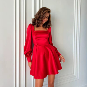 Fit Flare Satin Dresses - Elegant & Sexy Solutions