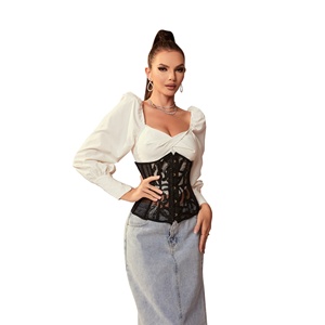 Corsetto Sottoseno Nero Modello Showcase Black - Product Image 3