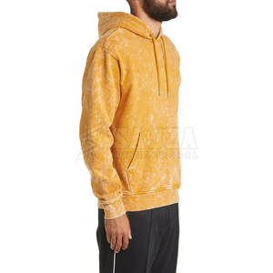 Fabrication pakistanaise de sweats à capuche délavés à l'acide Vêtements décontractés Sweats à capuche délavés à l'acide avec logo personnalisé - Product Image 3