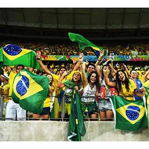 Bandera de Brasil Bordada de 3x5 Pies, Fabricada en EE. UU. por USA TOP FLAGSINC, con Franjas Cosidas, Resistente para Exteriores, con Ojales de Latón, 350g - Product Image 5