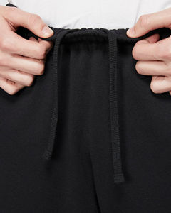 2025 última alta calidad logotipo personalizado algodón poliéster Unisex ancho Jogger pantalones de chándal poliéster pierna recta pantalones de chándal hombres - Product Image 4