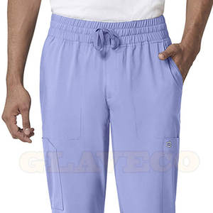 2023 unisexe XL personnalisé gommage médical uniforme séchage rapide respirant haute qualité imprimé OEM hôpital utilisation en gros - Product Image 5