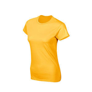 Camiseta de Mujer de Manga Corta 100% Algodón, Venta al Por Mayor 2026, Nueva Moda, Alta Calidad, Transpirable para Verano - Product Image 3