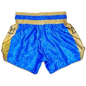 2025 hombres Kick Boxing Shorts hechos a medida Muay Thai Shorts hechos en Pakistán jiu jitsu kimono entrenamiento pantalones cortos de entrenamiento para hombres - Product Image 4