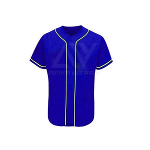 2024 ensemble de maillots de Baseball pour hommes personnalisés de haute qualité 100% Polyester respirant vêtements de sport unis uniforme de Baseball personnalisé - Product Image 5