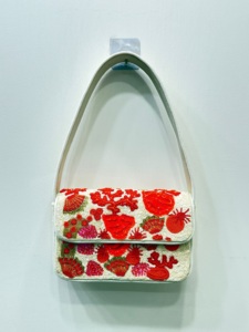 Nuevo lanzamiento, bolso de mano con cuentas a la moda para mujer, bolsos hechos a mano a precios de exportación, bolsos de hombro - Product Image 6