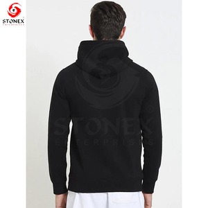 Servicios OEM 100% algodón polar pulóver con capucha logotipo personalizado impresión nueva moda de gran tamaño ajuste para hombres invierno Puff técnica - Product Image 4