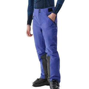 Pantalones de Esquí Casuales Premium, Transpirables, Ligeros, Cintura Ajustable, Protección contra la Nieve, para Clima Frío, Pantalones de Poliéster/Nailon para Hombre - Product Image 1