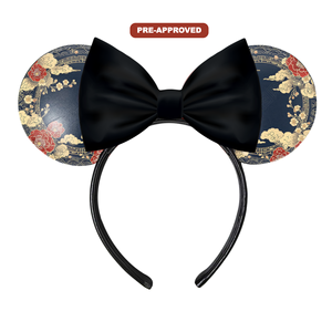 Diadema Personalizada con Diseño de Leopardo, Hecha a Medida, Accesorio para el Cabello con Orejas de Ratón - Product Image 1