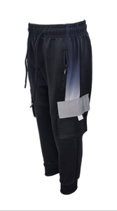 ชุดเซ็ตแทรคสูทสองชิ้นสำหรับผู้ชาย สไตล์สตรีทแวร์ แบบมีฮู้ด พร้อมโลโก้สั่งทำพิเศษ ประกอบด้วยเสื้อแจ็คเก็ตมีซิป และกางเกงจ็อกกิ้ง - Product Image 3